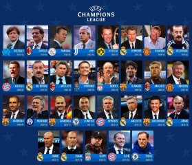 盘点欧冠历届冠军队主教练介绍