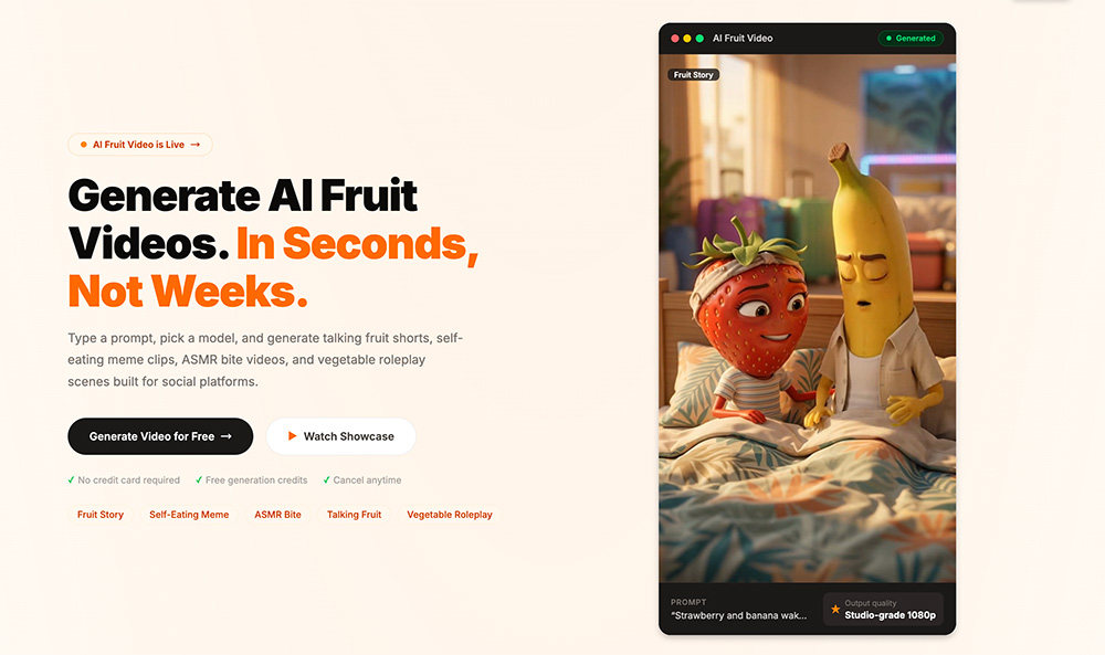 AI Fruit官网插图