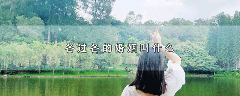 各过各的婚姻被称为什么婚