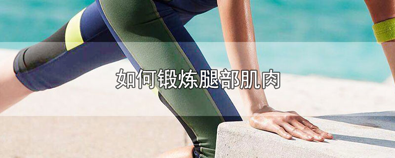 怎样锻炼腿部肌肉