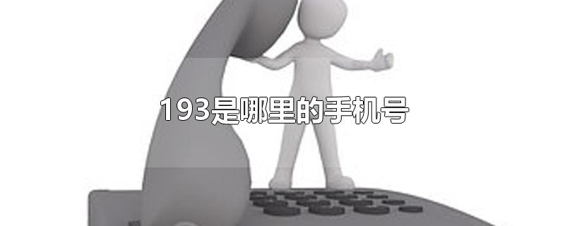 193是哪个城市的手机号