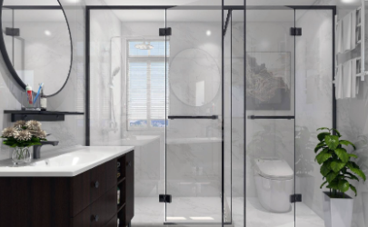 卫生间洗澡隔断一般是多大