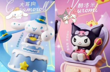 2022肯德基七夕三丽鸥玩具怎么玩