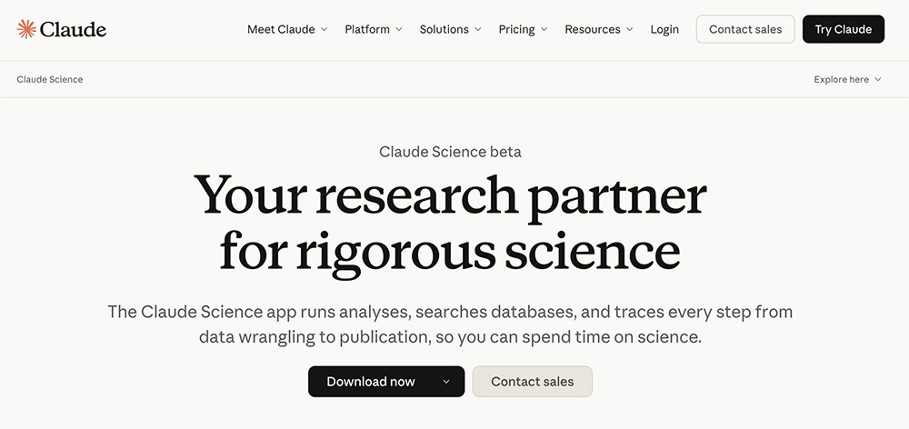 Claude Science官网插图
