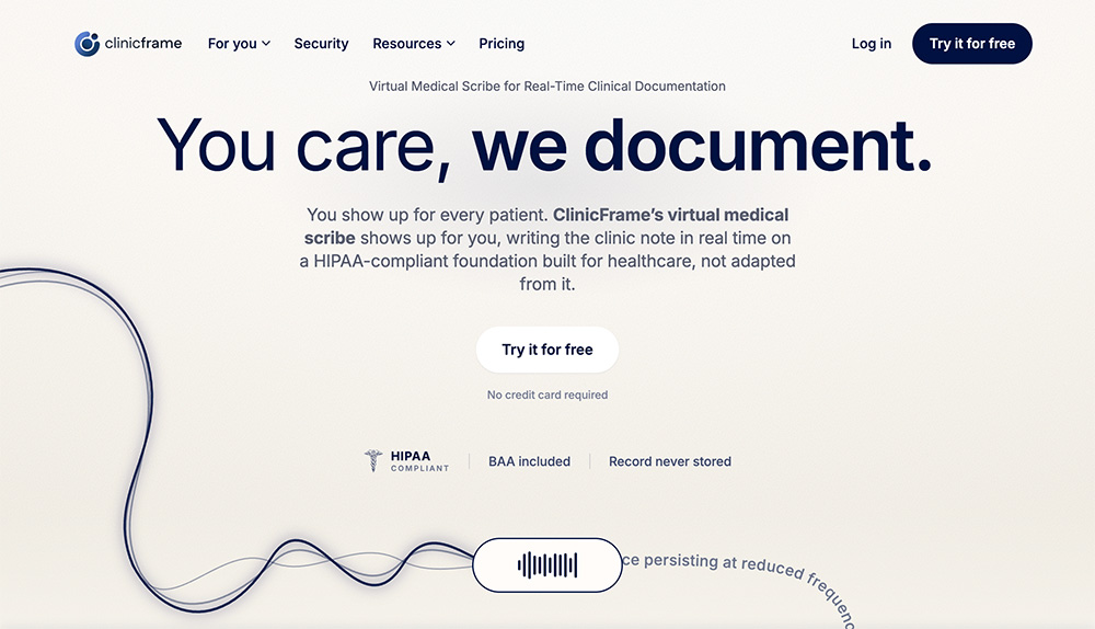 ClinicFrame官网插图