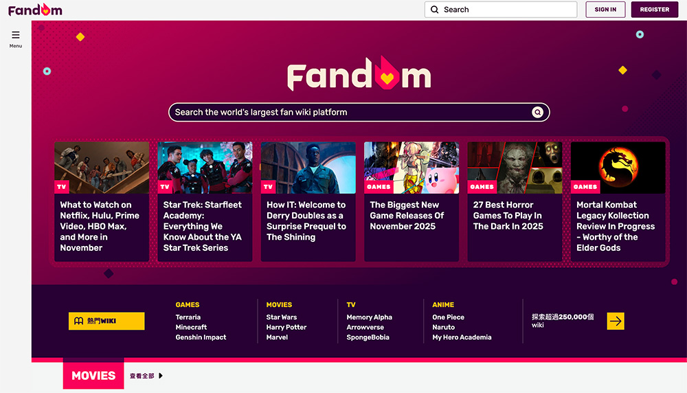 Fandom维基