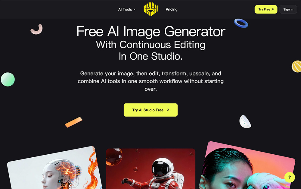 Free AI Generator官网插图