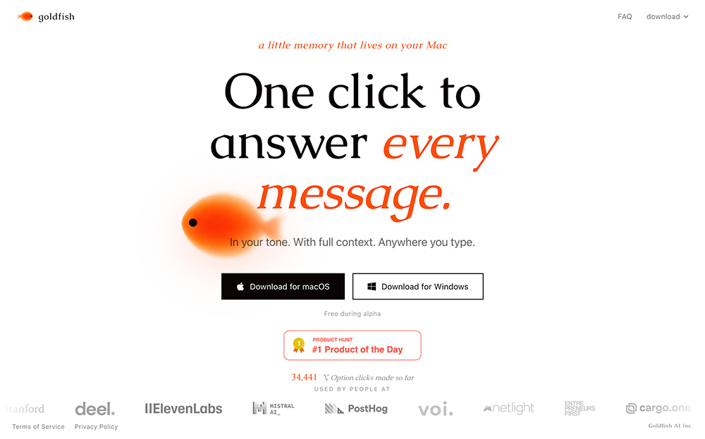 Goldfish官网插图