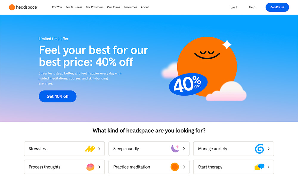 Headspace官网插图