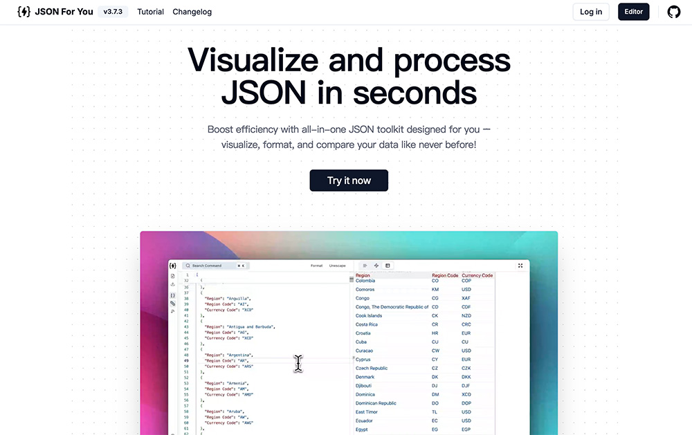 JSON For You