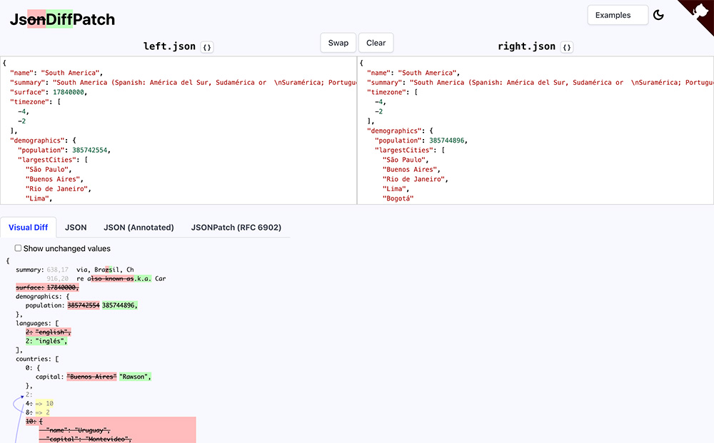 JsonDiffPatch