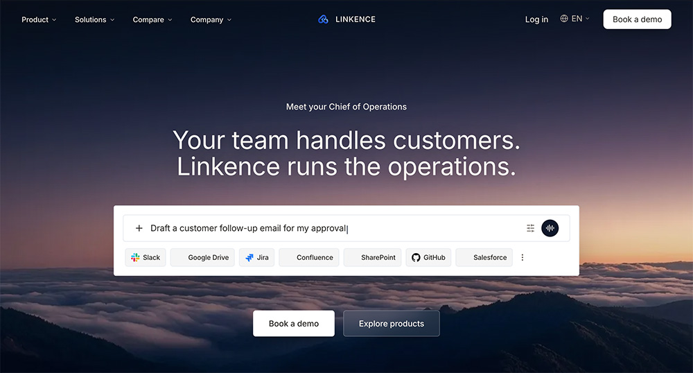 Linkence企业团队专属安全AI助手平台