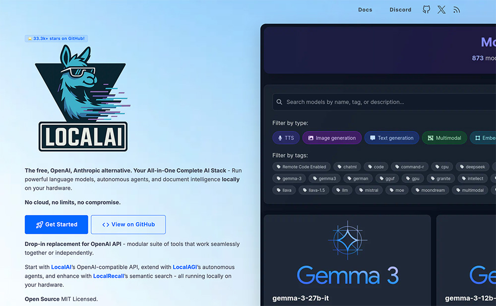 LocalAI：一个开源的本地AI推理框架
