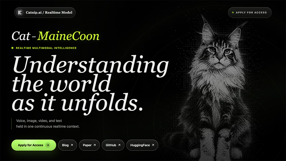 MaineCoon：全球首款面向社交互动场景深度优化的实时音视频自回归世界大模型