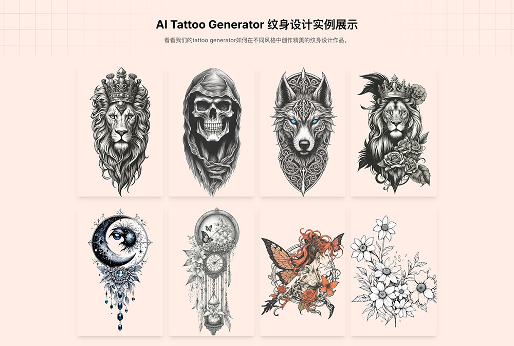 Tattoo Generator AI纹身设计生成器