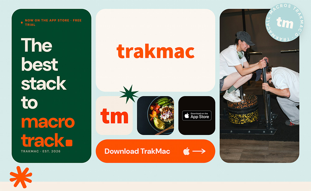 TrakMac｜力量训练人群专属语音式饮食热量追踪App
