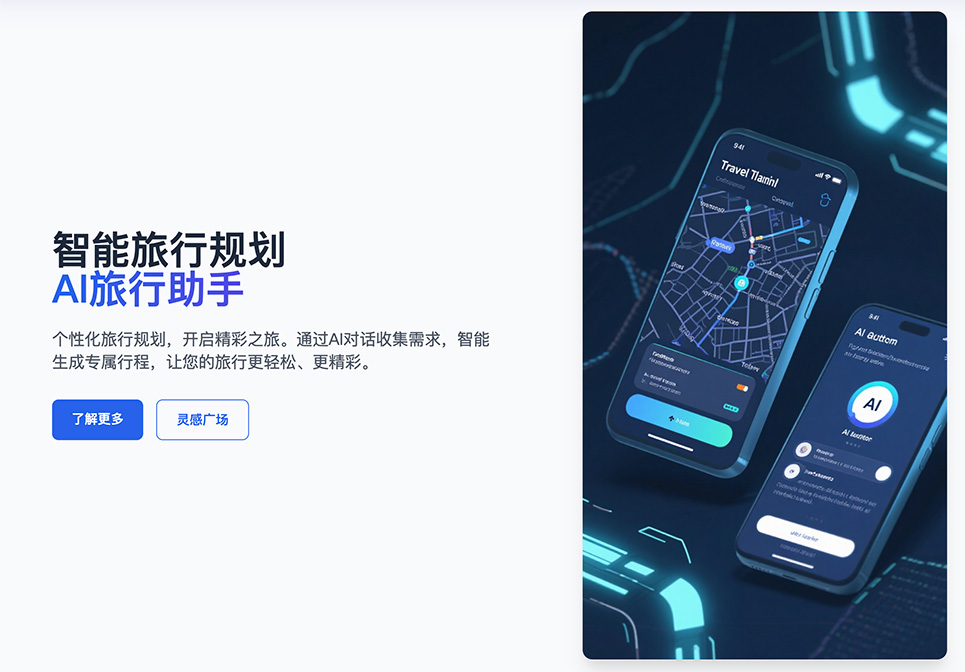 智算旅迹:一款AI旅行助手平台,几分钟内生成个性化行程方案
